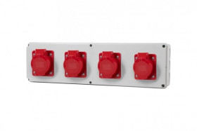 Rozdzielnia HORIZONTAL B - gniazda 4x32A 5p
