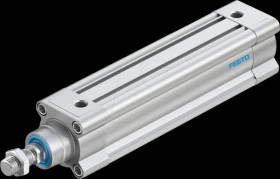 1366954 Standard cylinder, DSBC, dia. 50 mm, M16x1.5, G1/4, PPVA