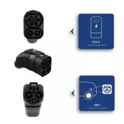 Adapter do ładowania samochodów elektrycznych Akyga AK-SC-E20 CCS2 / GB/T 1000V DC 250A