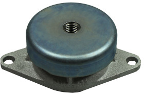 Podstawka antywibracyjna M12 średnica 84mm wysokość całkowita 51mm Nóżka sprężysta żeńska
