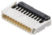 Złącze FPC 20-pinowe 0.5mm Montaż powierzchniowy Żeński Molex