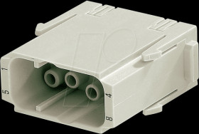 09 14 008 3001 Male insert for HAN EE-modules, 8-pin, 16 A