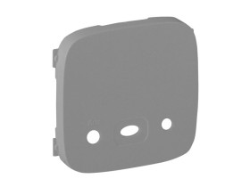 VALENA ALLURE Plakietka aluminium źródła wejścia dźwięku 755457 LEGRAND