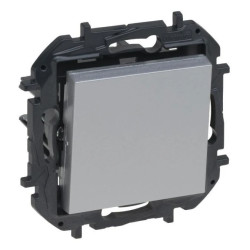 Niloe Step Łącznik jednobiegunowy 10A - kolor aluminium 863301B