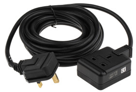 Przedłużacz 5m 1 gniazda Przedłużacz typ Typ G - brytyjski 13A