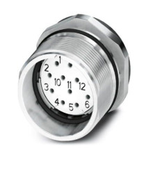 Złącze wielostykowe przemysłowe 19-pinowe M23 Montaż przedni Gniazdo Phoenix Contact