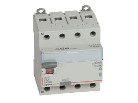 Wyłącznik różnicowoprądowy 4P 25A 30mA typ F (hpi) P304 DX3 411694 LEGRAND
