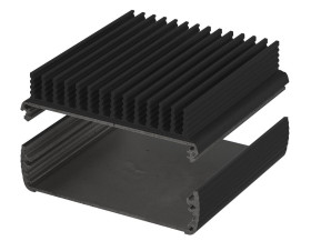 BOPLA ABPH 1000-0100 K (84510100) - profil aluminiowy półotwarty z radiatorem (106 x 32 x 100 mm)