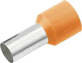 Cimco 187126 Końcówka rurkowa Isol. Aderendh. 4 mm² x 12mm,orange, z częściową izolacją , 4 mm² x 12 mm, 100 szt.