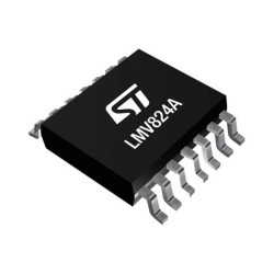 LMV824AIYPT Low power (440uA), general purpose Bipolar 5V Op-Amps, GBP=5.5MHz, small offset, quad