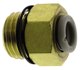 Złączka pneumatyczna Uni 1/4 męskie Wciskane 6 mm SMC Adapter gwintowany prosty Uni 1/4 męskie