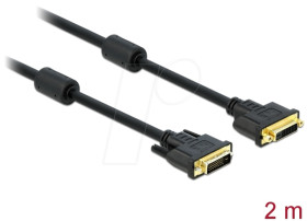 83186 DVI extension DVI 24+1 male to female, 2 m