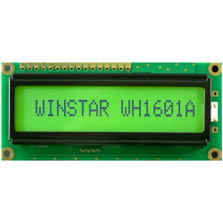 Winstar WH1601A-NYG-JT 16x1 LCD Display Reflective