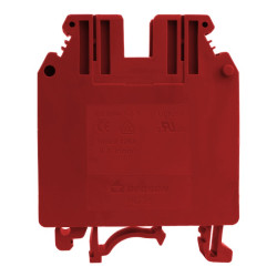 Złączka szynowa przelotowa czerwona śrubowa 35mm2 1P VDE UL PC35-01P-16-00A(H)
