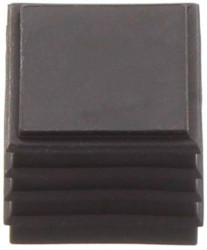 CONTA-CLIP 28520.4 Element uszczelniający KDS-DE/B BK, (D x S x W) 20.3 x 20.3 x 17.7 mm, termoplastyczny elastomer, 10