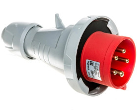 Wtycznka przenośna 5P 32A 400V czerowna IP67 P17 TEMPRA PRO 555439
