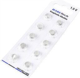 Ogniwo guzikowe LR 41 Basetech AG3 1.5 V 10 szt. 35 mAh alkaliczno-manganowe