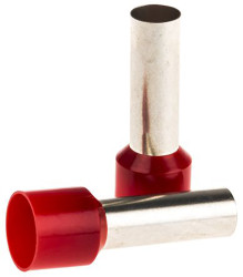 Końcówka tulejkowa izolowana 35mm² długość 16mm Czerwony średnica 8.3mm Izolowane JST