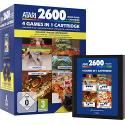 4 Games in 1 Cartridge - incl. 2 Paddle