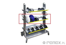 Podwójna półka na szpule SMD - długość: 1000 mm