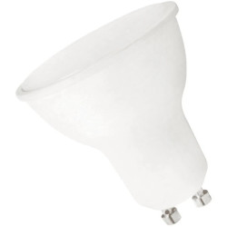 Żarówka LED GU-10 230V 7,5W mleczna 710lm ciepła