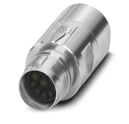 Złącze wielostykowe przemysłowe 9-pinowe M17 Montaż na kablu Gniazdo Phoenix Contact