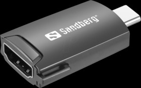 136-34 Adapter, USB-C > HDMI, 4K at 30 Hz, black