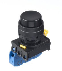 Kompletny układ przycisku SPST średnica wycięcia 22mm, montaż panelowy Idec