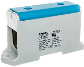 Zacisk 1-torowy 35-240mm2 niebieski KE 64.2