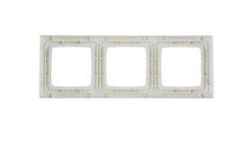Karo Ramka Potrójna Do Łączników Ip44 Ecru Perłowy Rh-3S/42