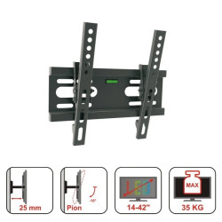 UCHWYT DO TV LCD/LED 14-42 35KG AR-46 ART reg. w pionie