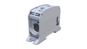 Złączka Szynowa Gwintowa Al/Cu Stb 95 (87510) Simblock Szary 81101002