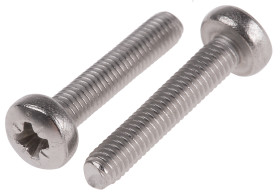 Śruby maszynowe M3 łeb z łbem walcowym soczewkowym Stal nierdzewna długość 16.0mm skok 0.50mm