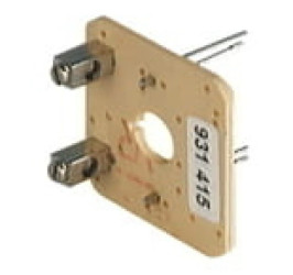 Wkładka elektroniczna do złacza zaworowego nieuzbrojona płytka 2 złącza typu fork 2 gniazda zaciskowe GDME UV 1