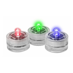 Lampa LED świeczka RGB IP67 kpl.10szt