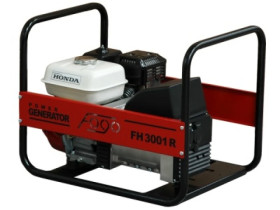 Agregat prądotwórczy 1-fazowy synchron 2,7kW 11,7A IP23 Honda GX200 FH 3001, EC9940972