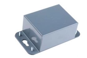 Obudowa urządzeń elektronicznych, Stal walcowana na zimno, Szary, 65 x 85 x 42mm, RS PRO