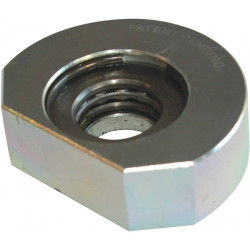 Nakrętka i podkładki 1 Piece Stalowe Sześciokątna połowiczna SAM