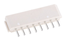 Listwa stykowa PCB 8-pinowe SPOX raster: 2.5 mm Prosty 1-rzędowe Molex Otwór przelotowy250 V W osłonie