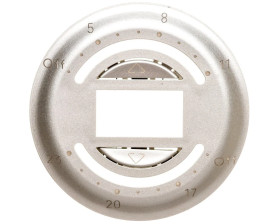 CELIANE Plakietka do zegara sterowania rolet tytan 068459