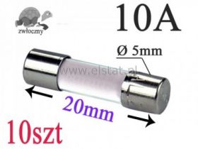 16A bezpiecznik z piaskiem; zwłoczny; 5x20mm