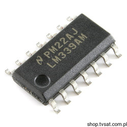 LM339AM Quad Comparators SMD-SO14 NSC