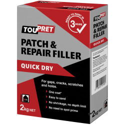 Toupret FGREB02GB Quick Dry Patch &amp; Repair 2kg