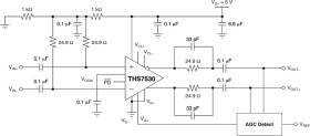 Automotive, 300MHz, Fully Differential, Continuously Variable Gain Amplifier
