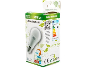 Żarówka LED E27 A60 12W 1100lm ciepła biała AC230V 160st. LD-PC2A60-12