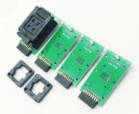 Zestaw adapterów eMMC NAND 5w1 BGA100/153/162/169/221 ZIF dla programatora XGecu T48