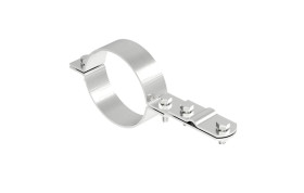 Uchwyt do rury spustowej skręcany fi 100mm nierdzewna 64.10/S NI /96411005/