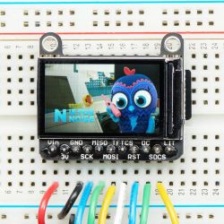 Adafruit 1.14&quot; 240x135 Color TFT Display + MicroSD Card Breakout - ST7789
