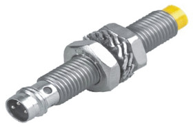 Czujnik zbliżeniowy M8 Indukcyjny 3 mm Turck Niewpuszczany 10 → 30 V DC długość 49mm Gwintowany