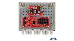 Switch Zewnętrzny 8-Portowy Poe Do 8 Kamer Ip Atte Ip-8-20-L2